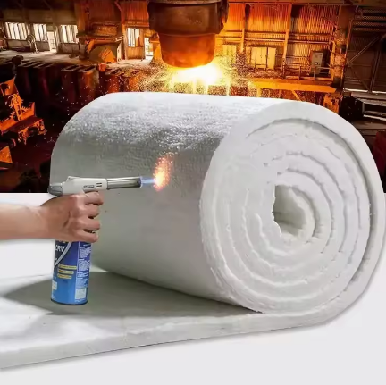 High-Quality Ceramic Fiber Blanket (1100℃-1600℃) - Lightweight Insulation For Industrial Furnaces & Thermal Protection