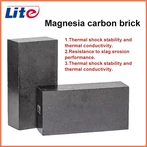 High Temperature Chemical Stability Magnesia Carbon Brick Price For Ladle Wire